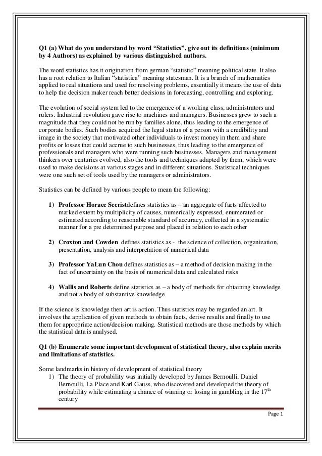 disadvantages of statistics limitations of statistics wikipedia